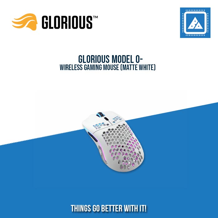 GLORIOUS MODEL O- WIRELESS GAMING MOUSE (MATTE WHITE) GLORIOUS MODEL O- WIRELESS GAMING MOUSE (MATTE WHITE)